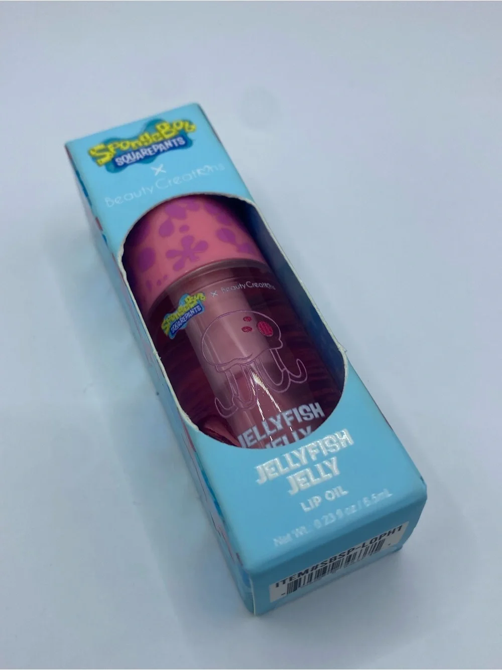 Spongebob X Beauty Creations JELLYFISH JELLY Lip Oil Lipgloss SEALED New!